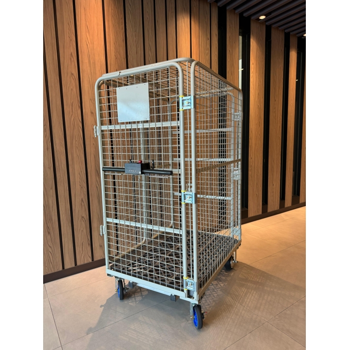 Electronic Power Assist Cage Trolley System