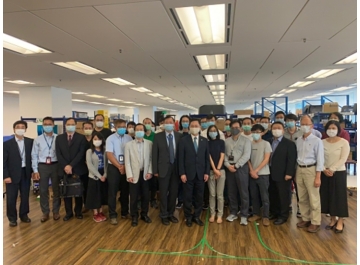 Secretary for Innovation and Technology, Mr. Alfred Sit, Visit LSCM-thumb